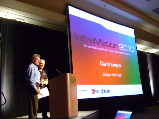 Dave Sawyer presenting at InfraMation 2010